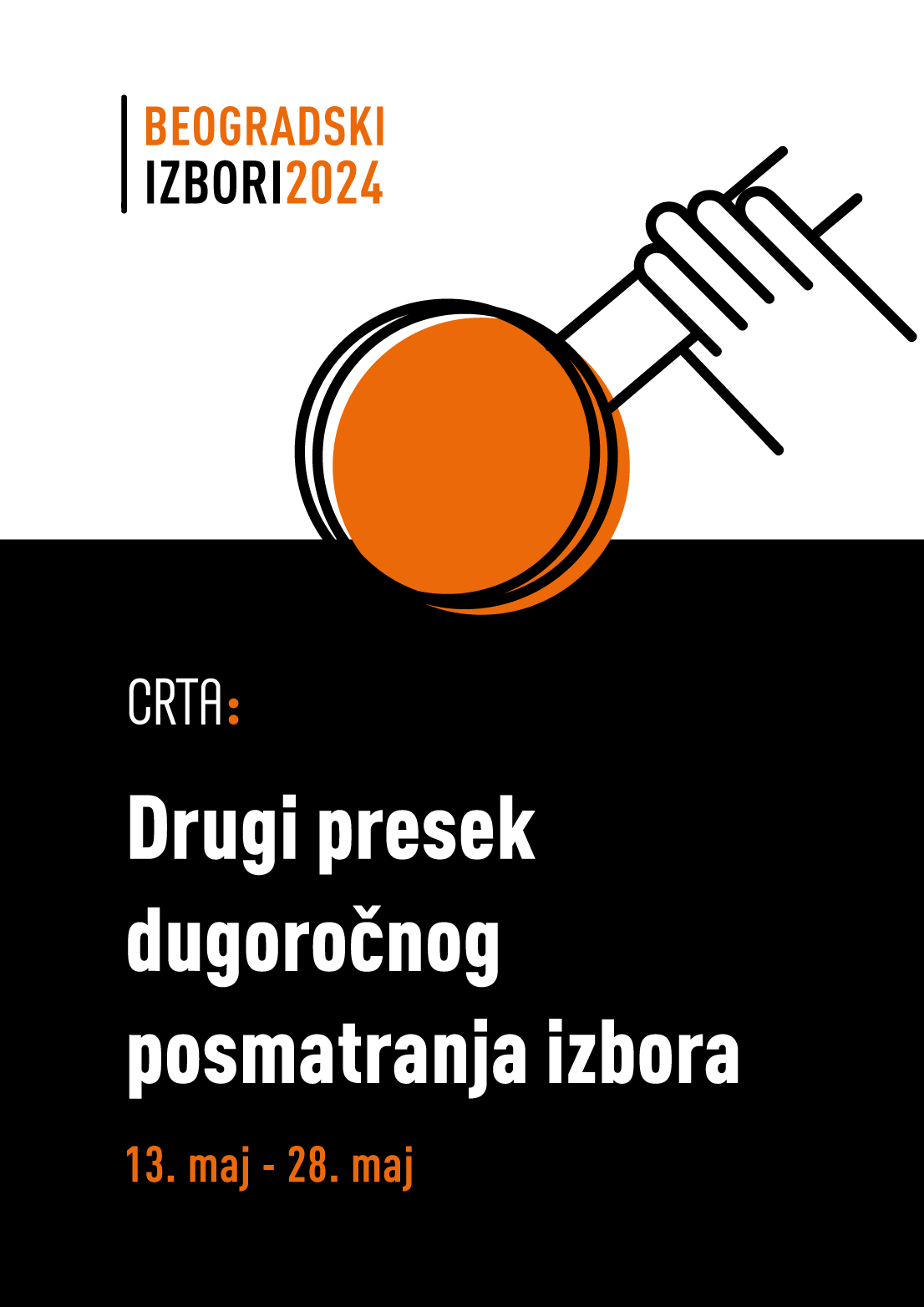 CRTA Beogradski izbori 2024 Drugi presek dugoročnog posmatranja izbora